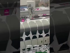 自動ナイフ切断機ファブリックレザーレーザー切断機ビジョンカメラ